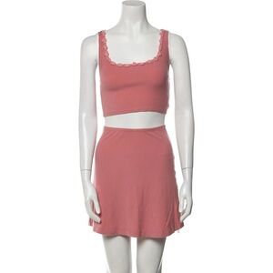 Reformation 💕Ballerina Pink Two Piece Set💕